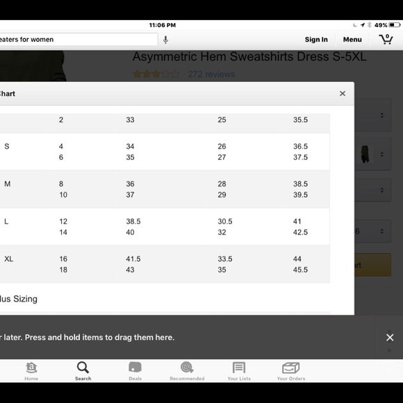 FLASH SALE A New, Warm, long hoody with pockets L - Picture 7 of 7