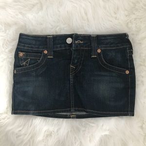 True religion mini skirt