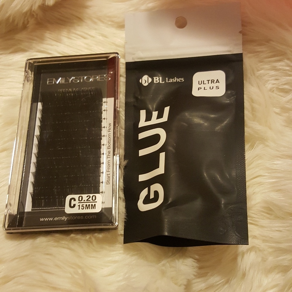 Eyelash Extensions + Glue