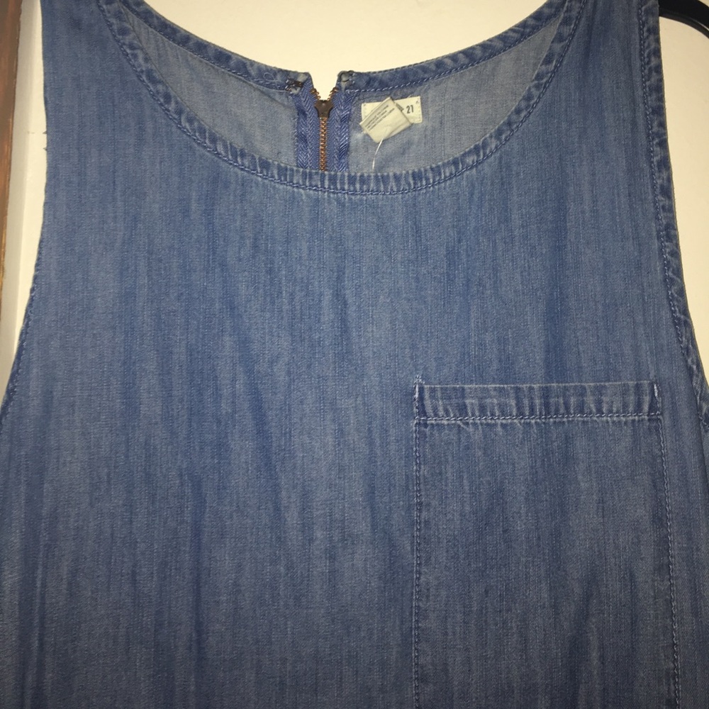 Denim tunic