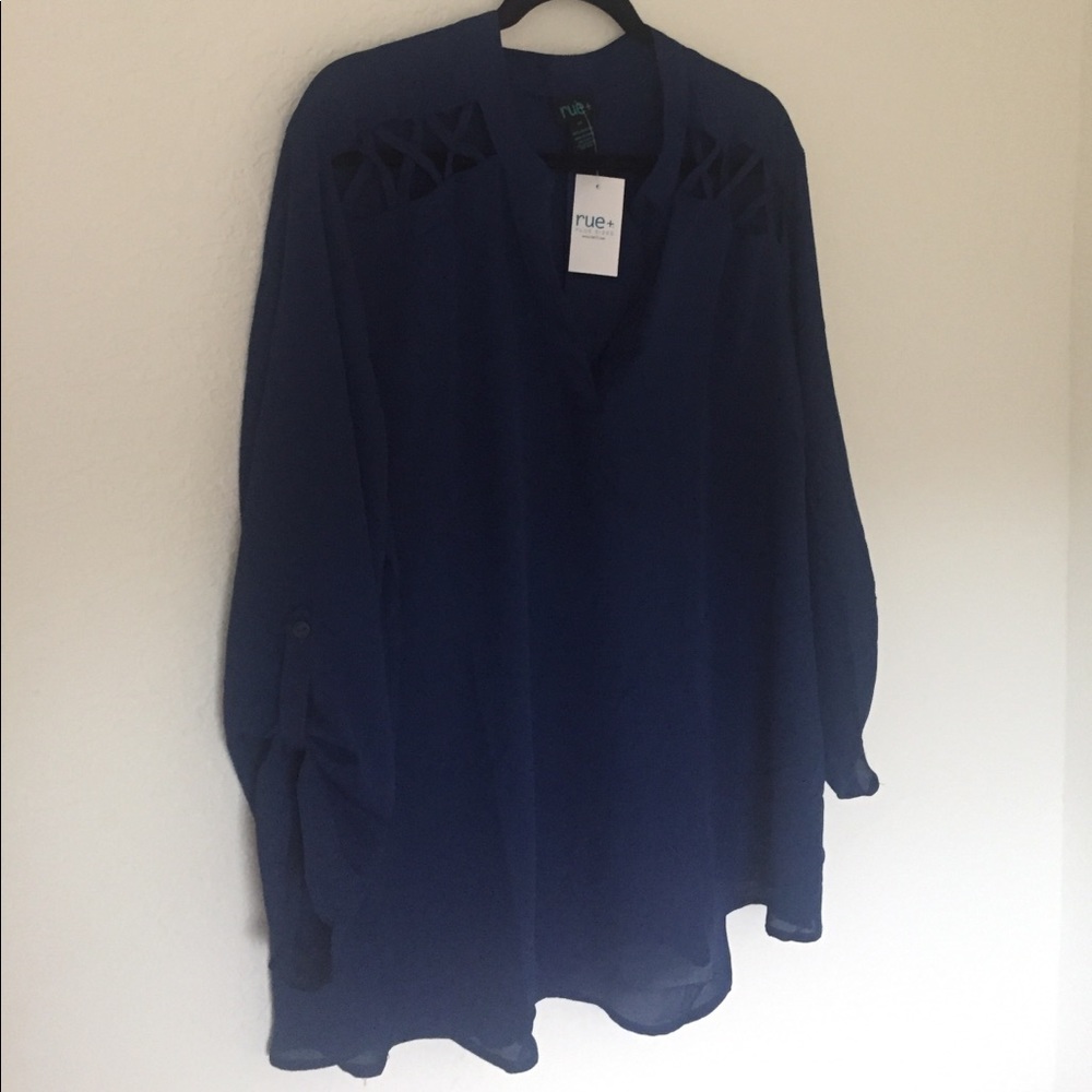 💎 PLUS SIZE 💎 Teal Blouse