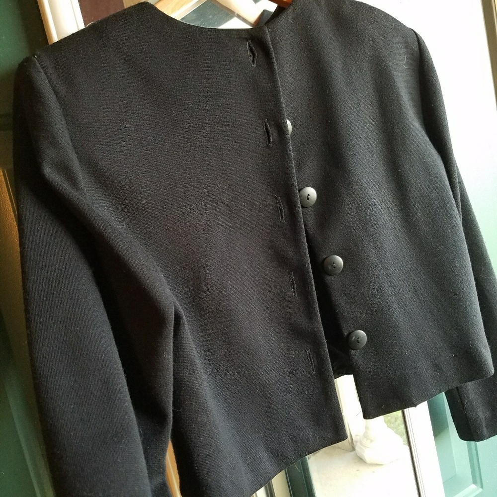 Vintage 80's black blazer