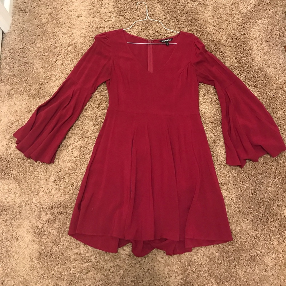 Express long sleeve dress.