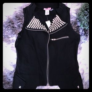 Studded vest