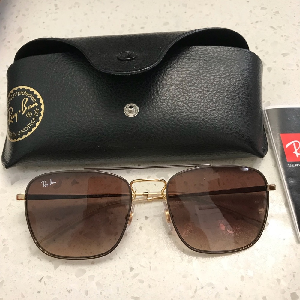 Brand new Ray Ban RB3557 sunglasses $95