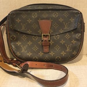 Authentic LV Jeune Fille MM Monogram Crossbody