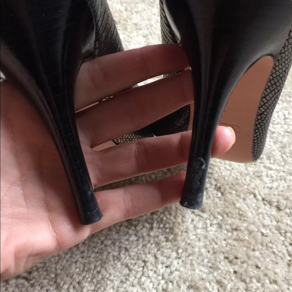 ⚡️Coach women’s metallic bronze point tie pump-10 - Picture 4 of 8