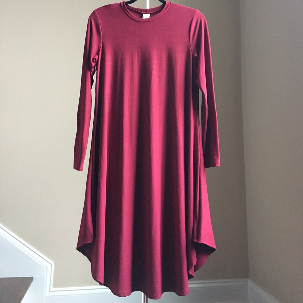 🎁✨Buy 3 Get 1 FREE ✨LAST✨Long Sleeve Soft Dress - Picture 2 of 5