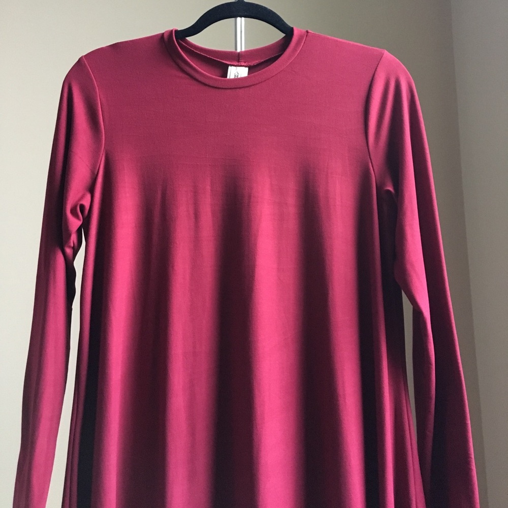 🎁✨Buy 3 Get 1 FREE ✨LAST✨Long Sleeve Soft Dress - Picture 3 of 5