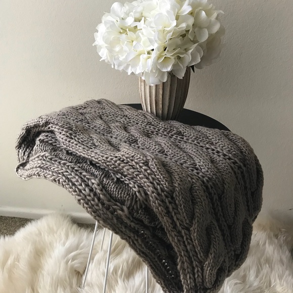 💧LAST/1💧Olive Chunky Scarf - Picture 4 of 5