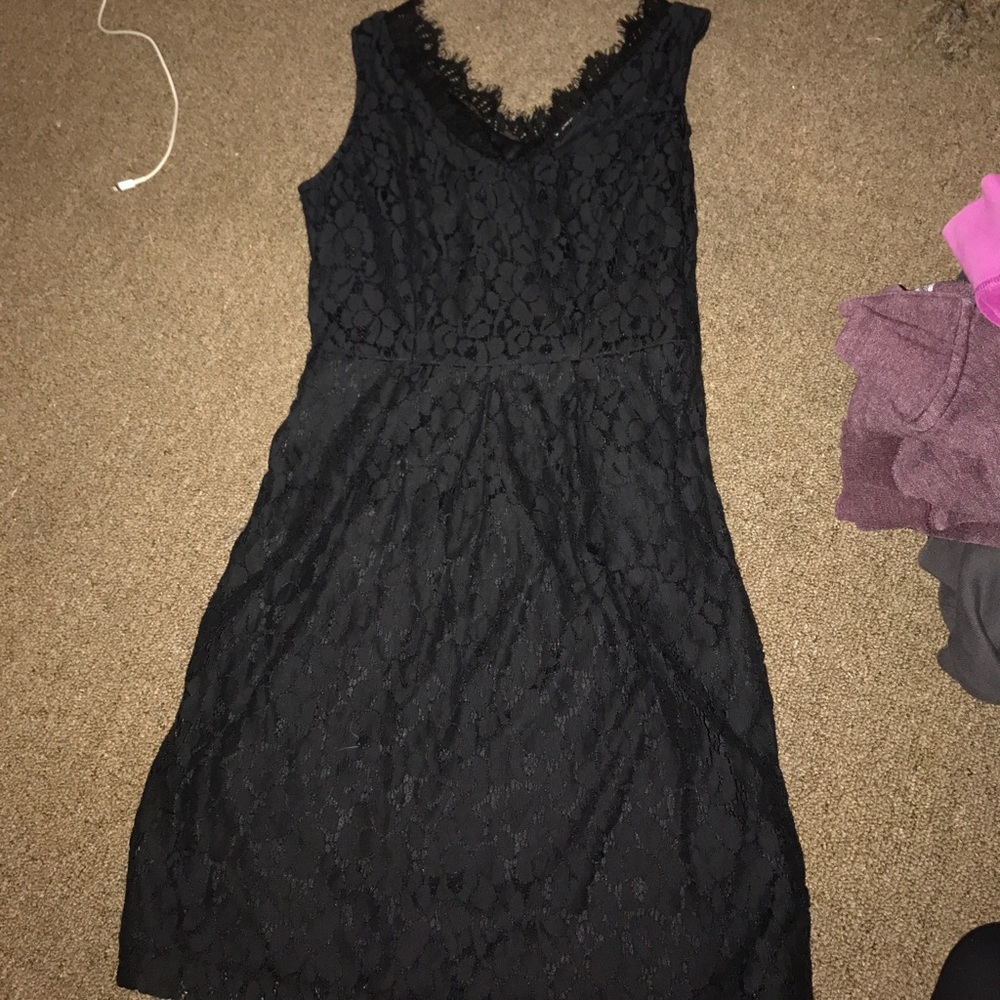 Cute black lace dress