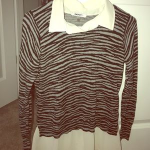 Zebra print long sleeve