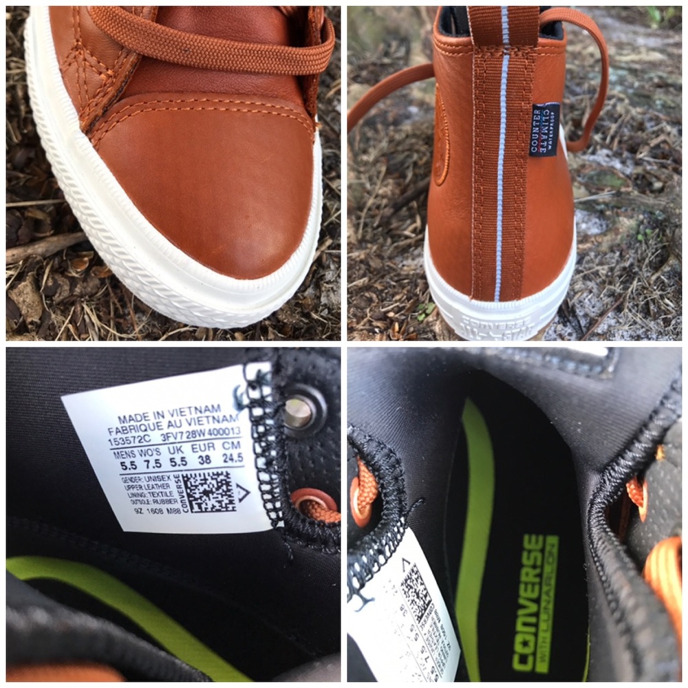 NWT Converse CTAS || Boot HI Antique Sepia AUTHENT - Picture 6 of 8