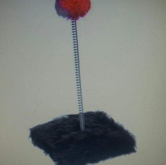 Cat Punch Ball Toy with Furry Base. - Picture 2 of 5