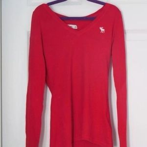 Long Sleeved Red Shirt