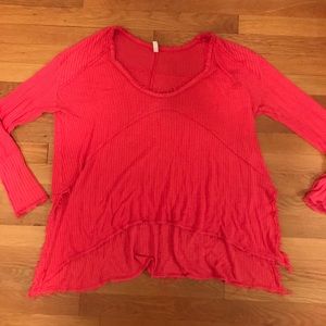 Free People thermal long sleeve top