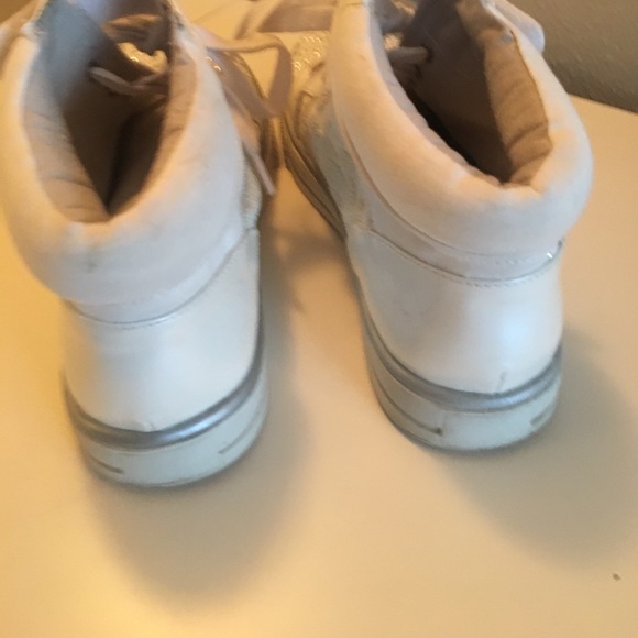 Cupcake hi-tops. Worn once. - Picture 3 of 6