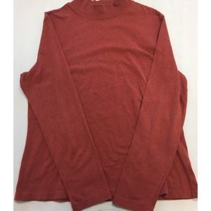 vintage croft and barrow mock neck shirt