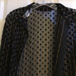 Versace sheer blouse