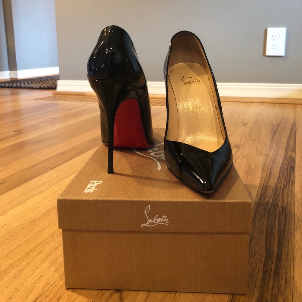 Patent Black Leather Pump
