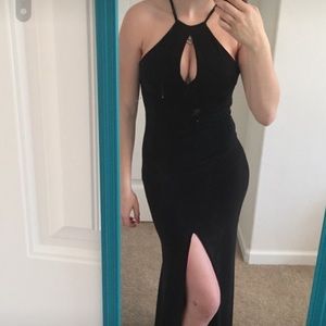 Black prom dress or evening gown