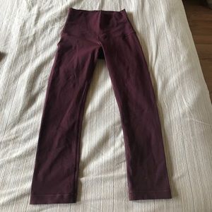 Lululemon wunder under crop