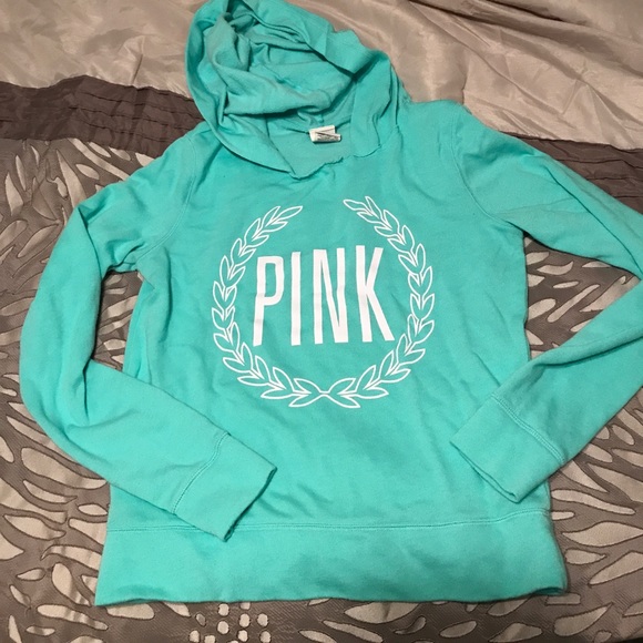 Teal PINK hoodie/pullover - Picture 1 of 3