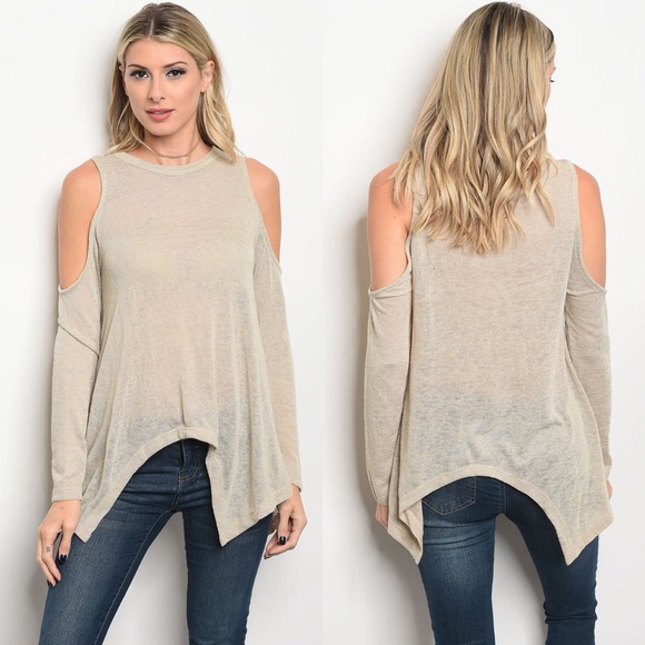 | COLD SHOULDER TOP | - Picture 3 of 4