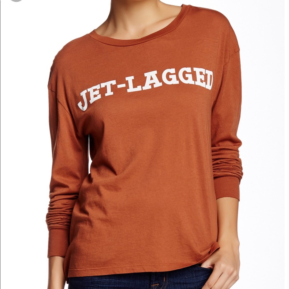 Wild fox Jet-Lagged Long sleeve T-shirt