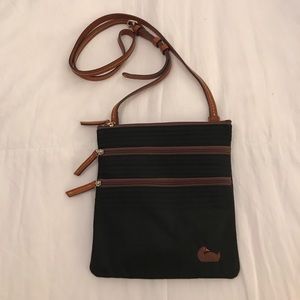 Dooney & Bourke Nylon Triple Zip Crossbody