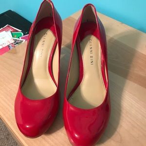 Patent red heels