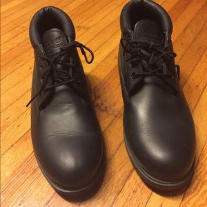 Black Timberlands Boots Great condition!