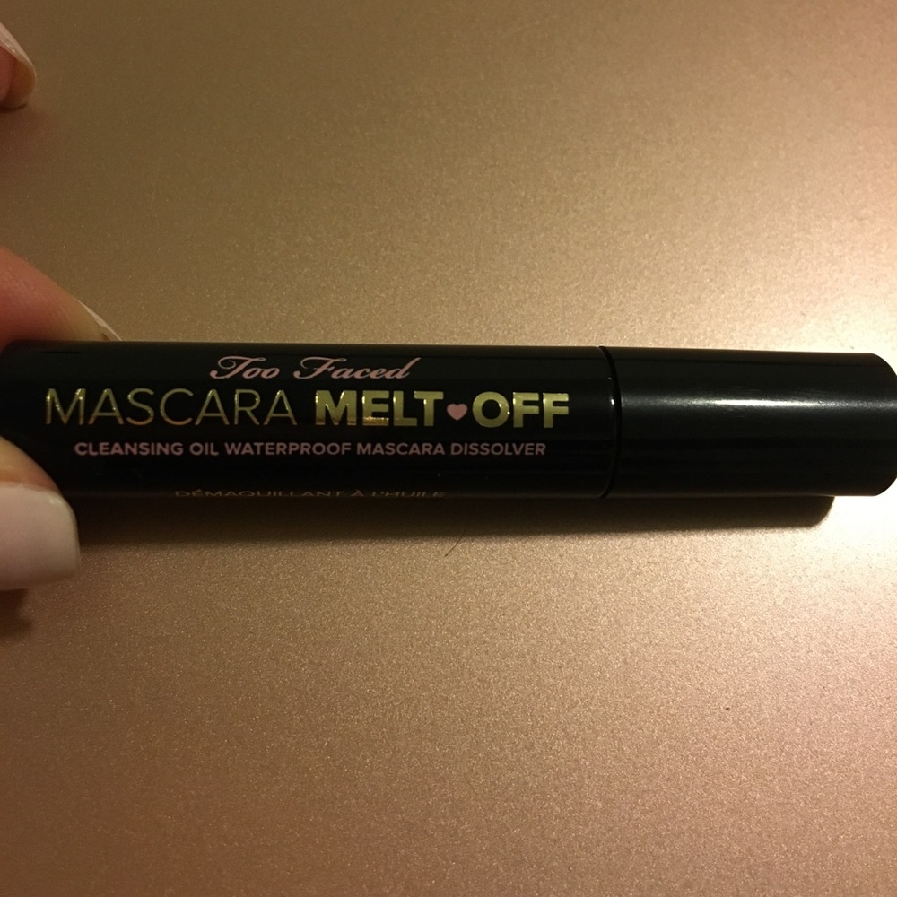 Too Faced mascara melt off. Never used