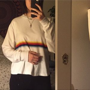 Brandy Melville rainbow shirt