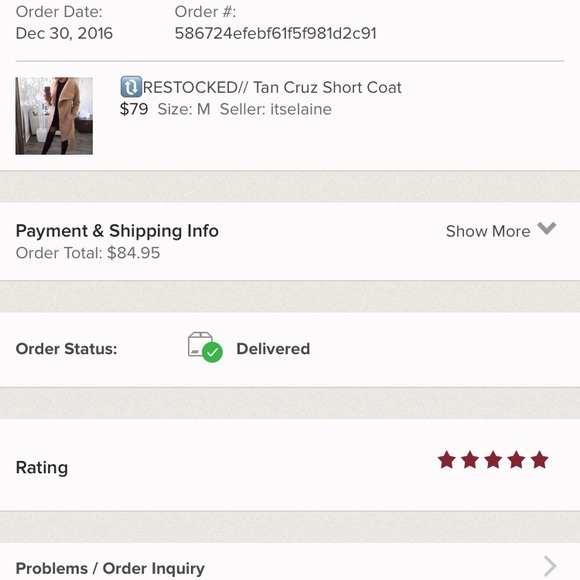 🔃REPOSH Tan Cruz Short Coat - Picture 4 of 7