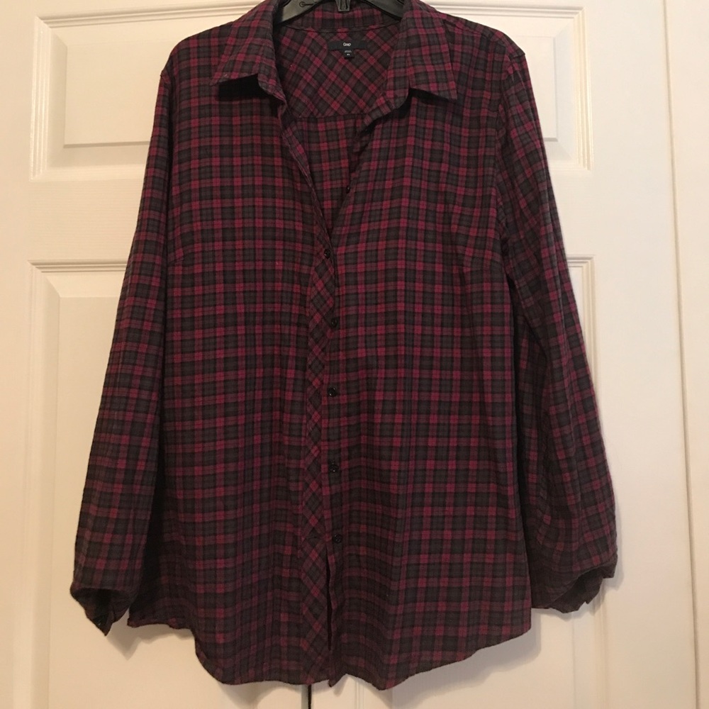 Button down flannel