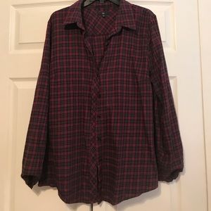 Button down flannel