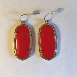 Kendra Scott Elle Earrings in Red
