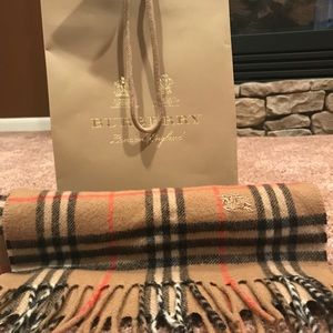Authentic Burberry scarf