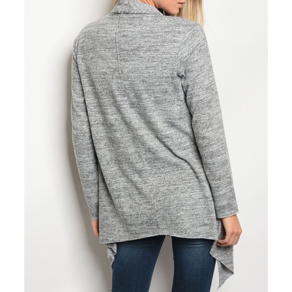 | INSIDE OUT WATERFALL CARDIGAN | - Picture 2 of 5