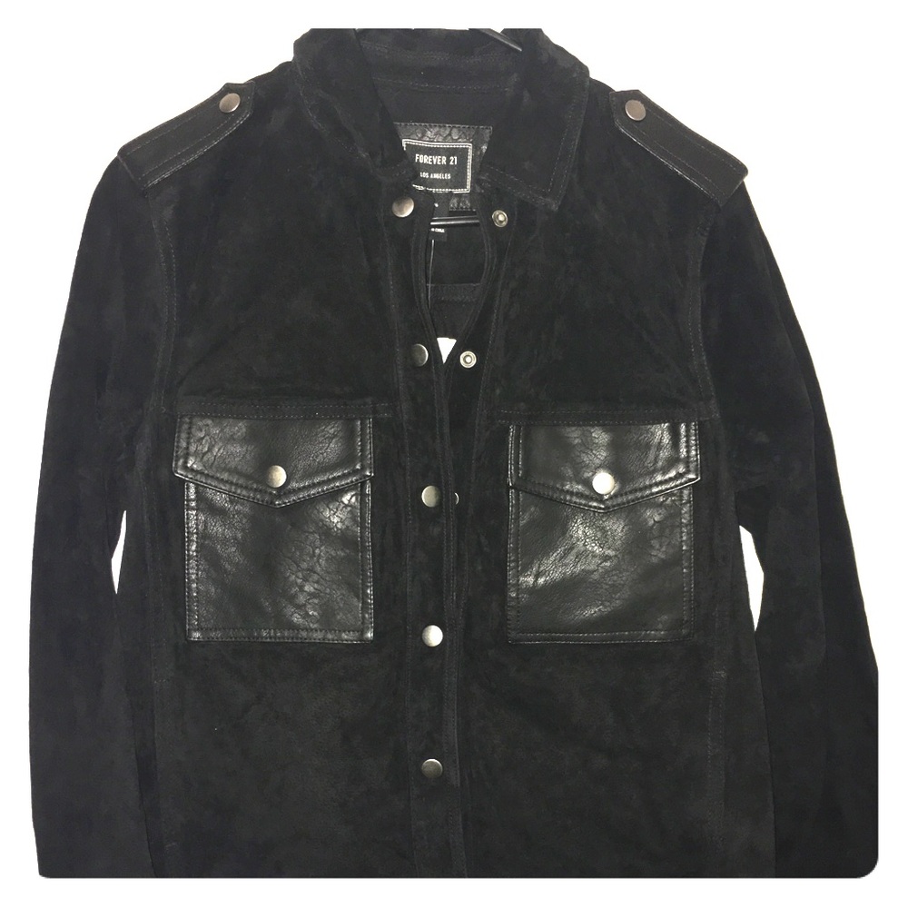 Forever 21 Los Angeles Suede/Leather jacket