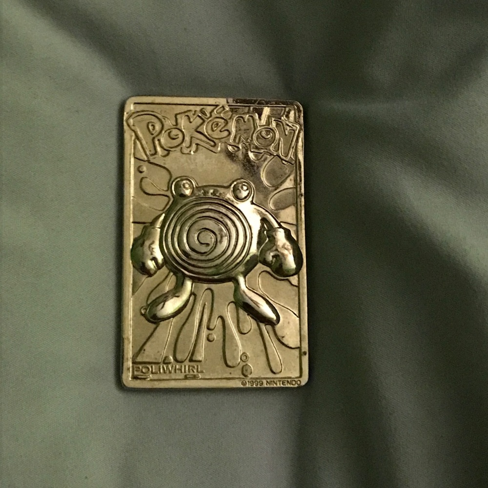 23 karat Gold Plated Pokémon collector card