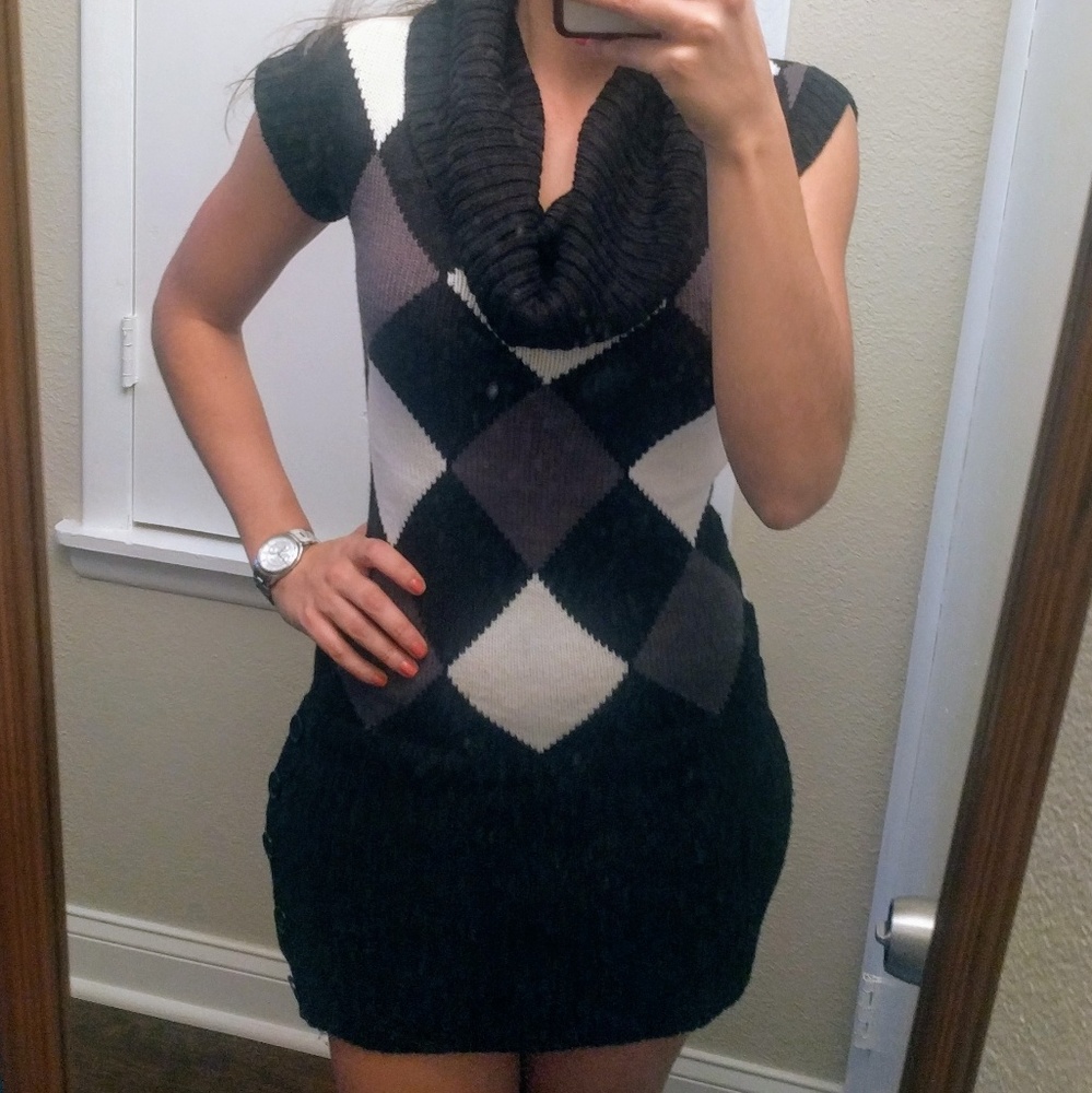 Sweater Dress Multicolor