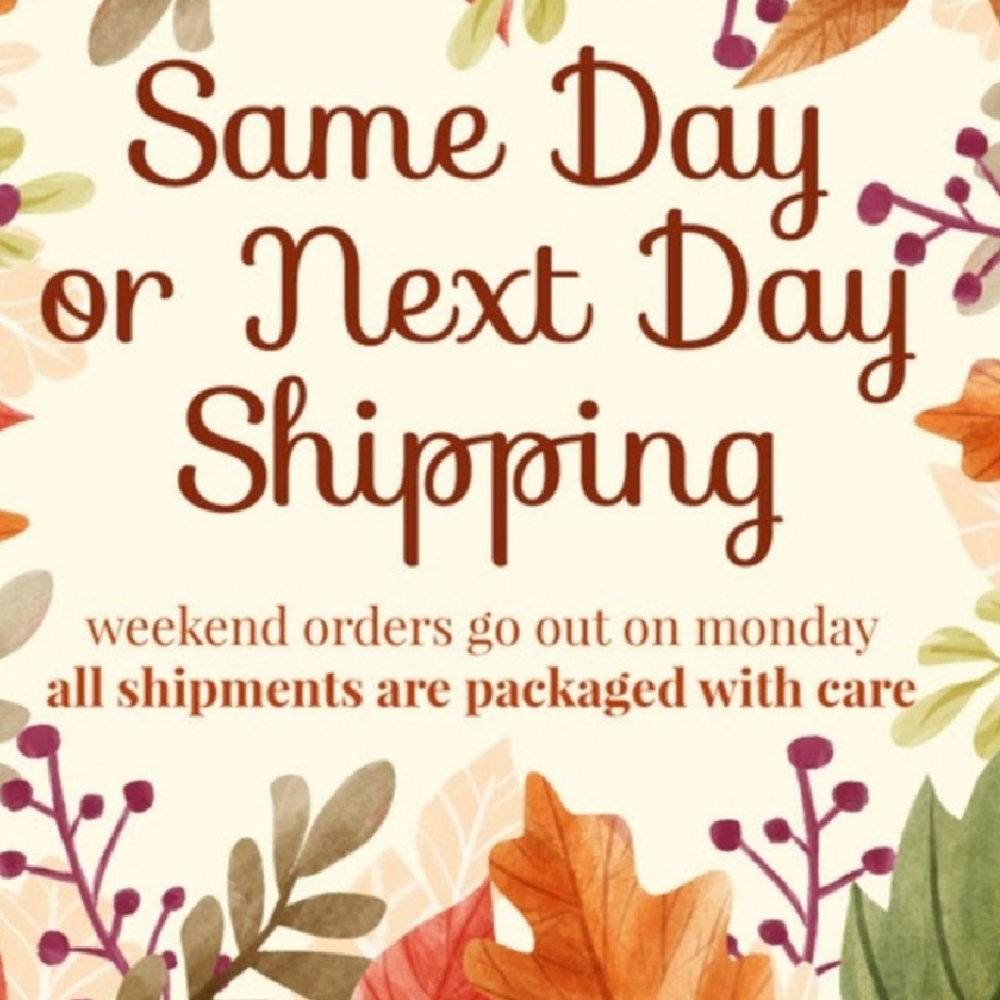 Same Day Or Next Day Shipping - image 1