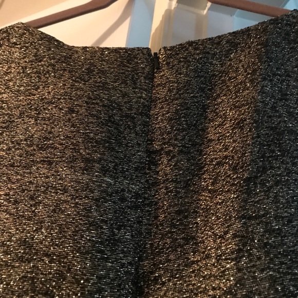 NWT Michael Kors Black & Gold Metallic Dress - Picture 8 of 8