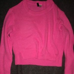 Pink sweater