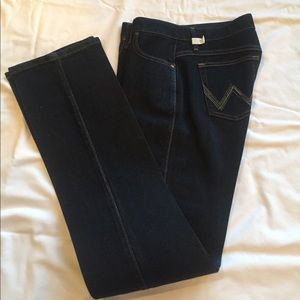 Dark Wash Wrangler Q-Baby Jeans 5/6x 36