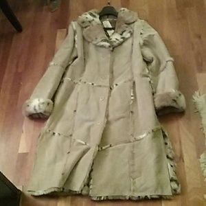 Randolph Duke suede coat