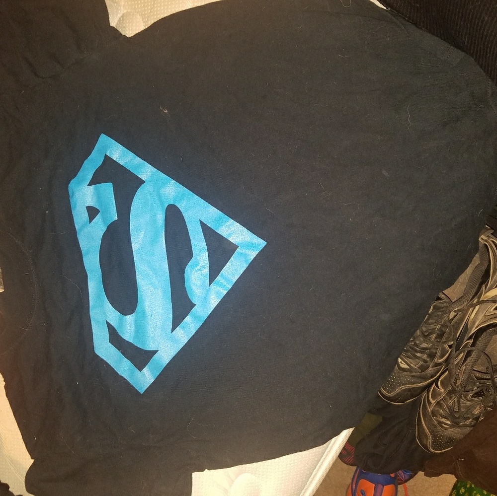 XL Hanes superman shirt