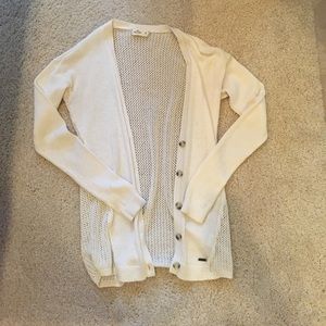 Cream cardigan